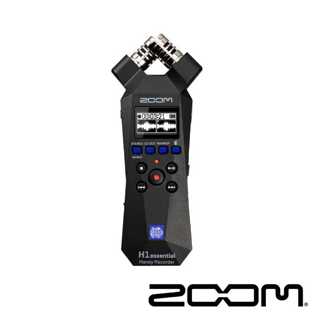 【ZOOM】H1essential 手持錄音機 32位元浮點錄音(公司貨)