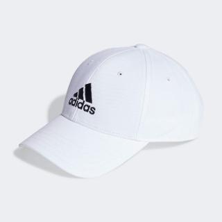 【adidas 愛迪達】運動帽子(IB3243 運動帽 棒球帽 白)