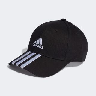 【adidas 愛迪達】3-STRIPES 棒球帽(IB3242 運動帽 黑)