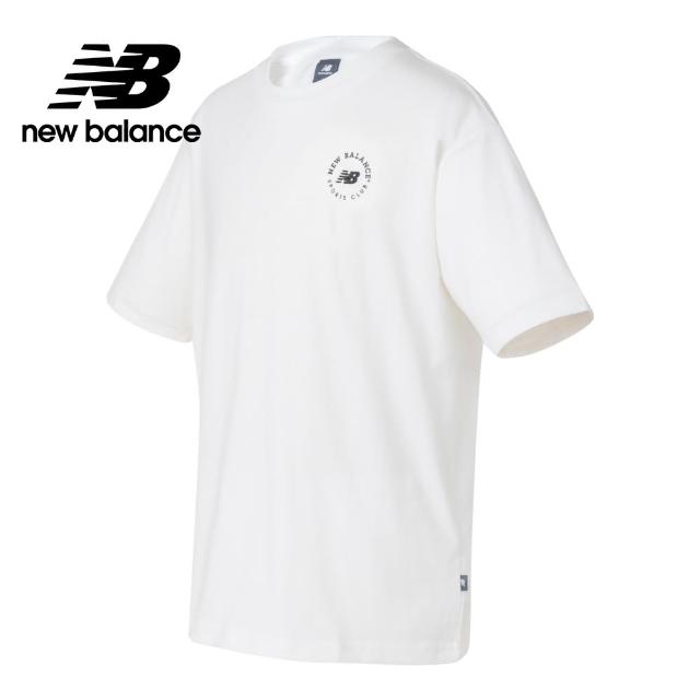 【NEW BALANCE】NB BOY系列 RUNNER CLUB插畫短袖上衣_MT41959WT_男性_白色
