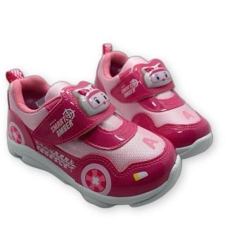 【樂樂童鞋】MIT台灣製可愛安寶燈鞋(發光燈鞋 台灣製童鞋 女童鞋)