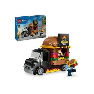 【LEGO 樂高】積木 城市系列 漢堡餐車 Burger Truck60404(代理版)