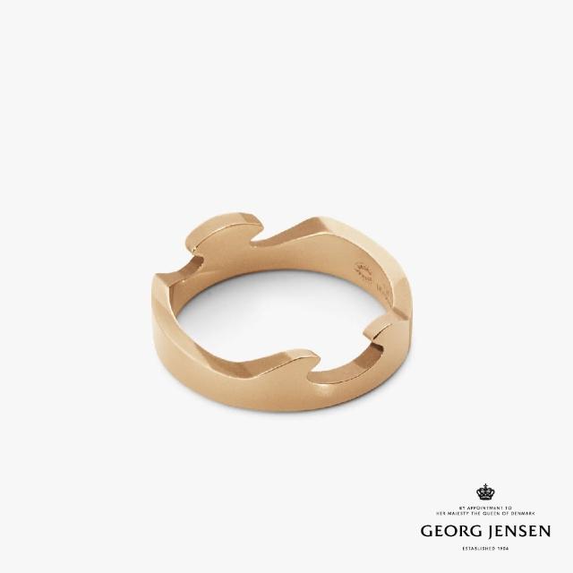【Georg Jensen 官方旗艦店】FUSION 外圈戒指(18K玫瑰金 戒指)
