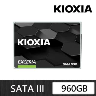 【KIOXIA 鎧俠】Exceria Sata SSD 960GB(LTC10Z960GG8)