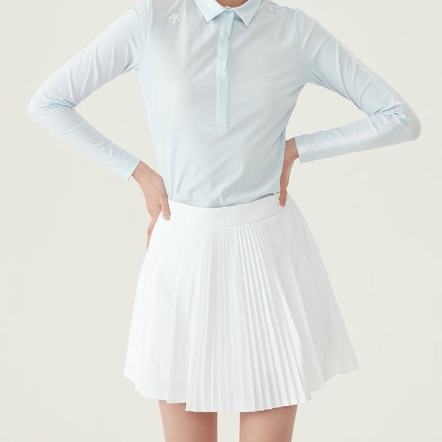 【DESCENTE】GOLF 迪桑特 女士 高爾夫短裙(DO22WFSK43-OWHG)