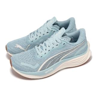 【PUMA】慢跑鞋 Velocity Nitro 3 Wn 女鞋 藍 白 透氣 氮氣中底 緩衝 運動鞋(377749-04)