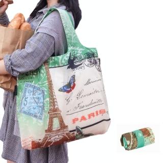 【ENVIROSAX】折疊環保購物袋─旅行 法國巴黎