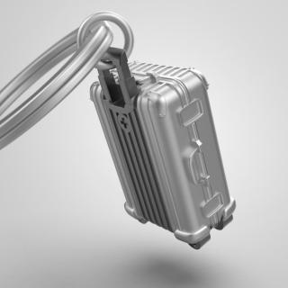 【Metalmorphose】MTM旅行箱造型質感鑰匙圈(買就送真皮鑰匙掛環)