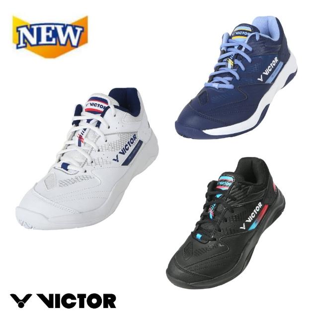 【VICTOR 勝利體育】羽球鞋 羽毛球鞋  寬楦(A301 AB/B/C 白+標準藍/中世紀藍/黑)