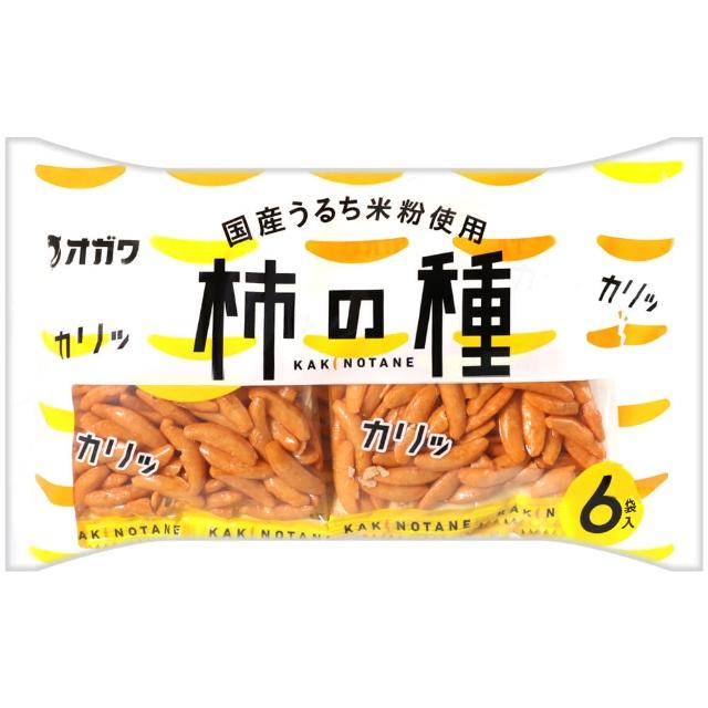 【小川製果】小川柿種米果(24g x6入/袋)