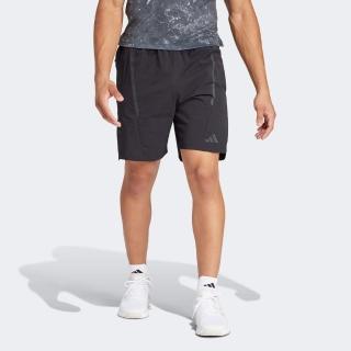 【adidas 愛迪達】DESIGNED FOR TRAINING 運動短褲(IK9687 男款 運動短褲 專業訓練 吸濕排汗 黑)