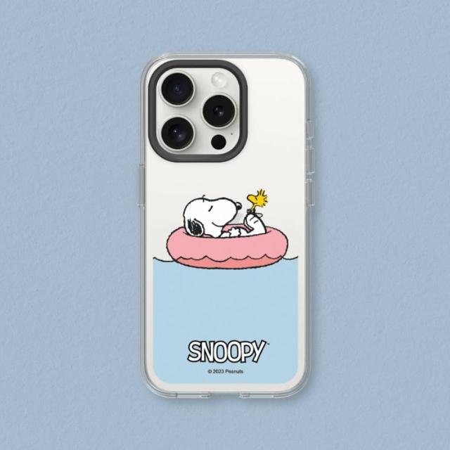 【RHINOSHIELD 犀牛盾】iPhone 13系列 Clear透明防摔手機殼/史努比-Chill moment(Snoopy)