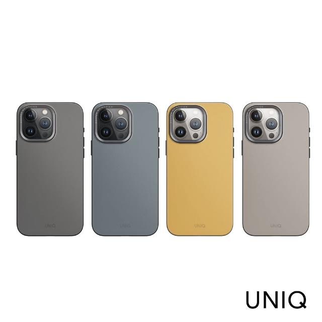 【UNIQ】iPhone 15 Pro Max 6.7吋 Lyden Ds 耐刮皮革磁吸手機殼