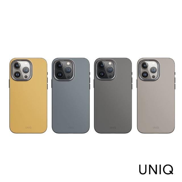 【UNIQ】iPhone 15 Pro 6.1吋 Lyden Ds 耐刮皮革磁吸手機殼