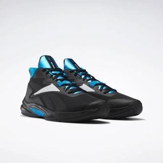 【REEBOK】籃球鞋 男鞋 運動鞋 包覆 緩震 MORE BUCKETS 黑藍 HR0535
