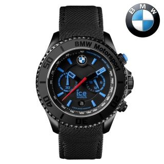 【Ice-Watch】BMW系列 經典限量款 兩眼計時腕錶48mm(黑色)