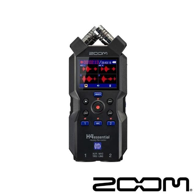 【ZOOM】H4essential 手持錄音機 32位元浮點錄音(公司貨)