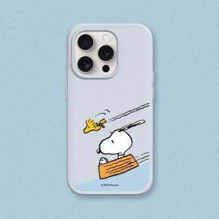 【RHINOSHIELD 犀牛盾】iPhone 15系列 SolidSuit背蓋手機殼/史努比-溜滑梯(Snoopy)