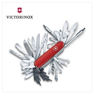 【VICTORINOX 瑞士維氏】Swiss Champ XXL 瑞士刀 / 紅(1.6795.XXL)