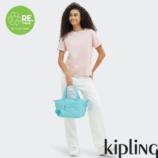 【KIPLING官方旗艦館】質感湖水綠手提側背包-ART MINI