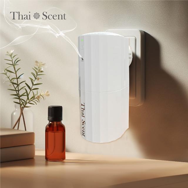 【Thai Scent 泰香】簡約壁插式香氛機(無附精油 遠端智慧操控 無水香氛機)