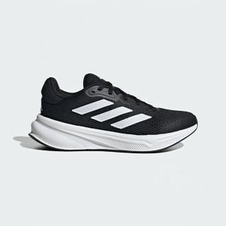 【adidas 愛迪達】慢跑鞋 女鞋 運動鞋 緩震 RESPONSE W 黑 IG1412(8672)