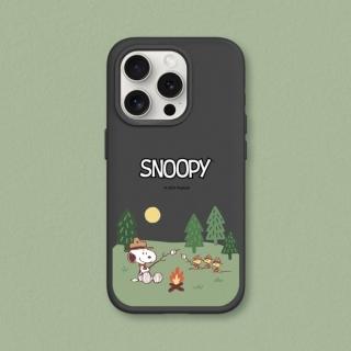 【RHINOSHIELD 犀牛盾】iPhone 14系列 SolidSuit MagSafe兼容 磁吸手機殼/史努比-露營趣(Snoopy)