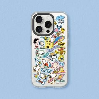 【RHINOSHIELD 犀牛盾】iPhone 12系列 Clear MagSafe兼容 磁吸透明手機殼/史努比-夏日活動(Snoopy)