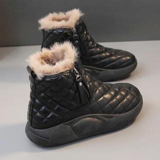 【K.W.】現貨新款休閒搖滾保暖防水防滑雪靴(短靴 馬丁靴 襪靴 切爾西靴 共1色)