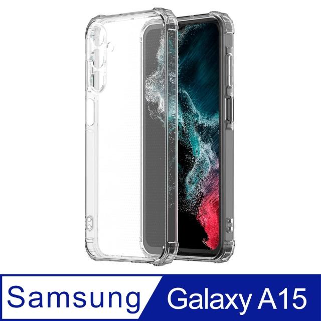 【Ayss】Samsung Galaxy A15 5G 6.5吋 2024 超合身軍規手機空壓殼 透明(全透明TPU 空壓防摔)