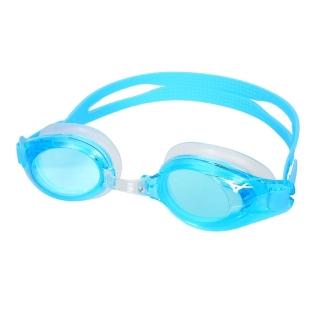 【MIZUNO 美津濃】SWIM 泳鏡-台灣製 抗UV 防霧 蛙鏡 游泳(N3TEB72000-19)