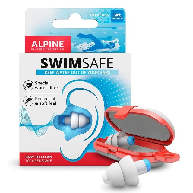 【ALPINE】SWIMSAFE 頂級游泳防水耳塞(防水耳塞 游泳耳塞)