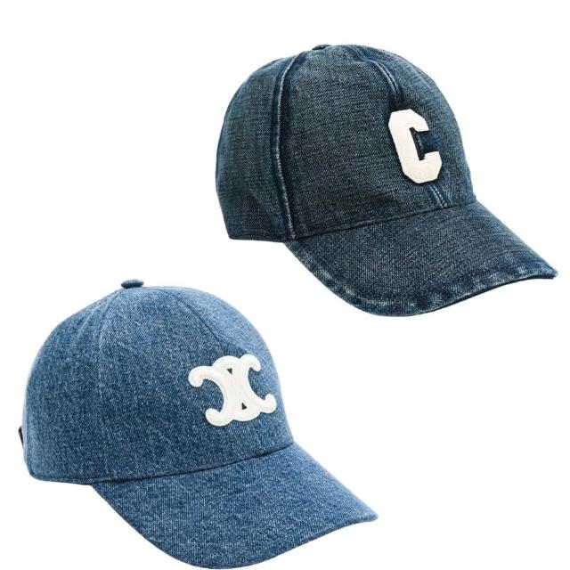 【CELINE】牛仔棒球帽(TRIOMPHE/C字)