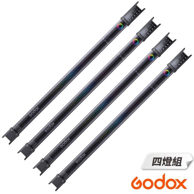 【Godox 神牛】TL60-4KIT RGB LED攝影燈/兩尺18W彩色燈條 4燈組(公司貨)