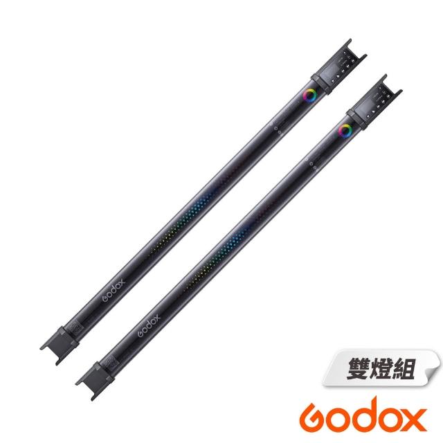 【Godox 神牛】TL60-2KIT RGB LED攝影燈/兩尺18W彩色燈條 雙燈組(公司貨)