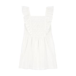 【美國Carter’s官方授權】白色蕾絲洋裝(原廠公司貨)