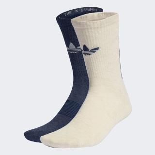 【adidas 愛迪達】中筒襪 2 雙入(IR5730 男/女/中性襪 ORIGINALS 休閒中筒襪)