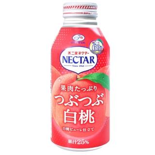 【不二家】NECTAR桃子果粒果汁飲料(380ml)