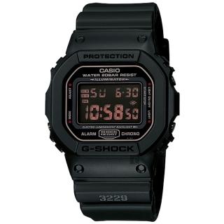 【CASIO 卡西歐】G-SHOCK 軍事經典手錶(DW-5600MS-1HDR)