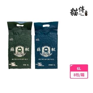 【Catpool 貓侍】蘇軾高效型豆腐砂.貓砂6L(8包組)