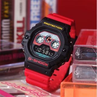 【CASIO 卡西歐】G-SHOCK 復古錄音帶系列手錶(DW-5900MT-1A4)