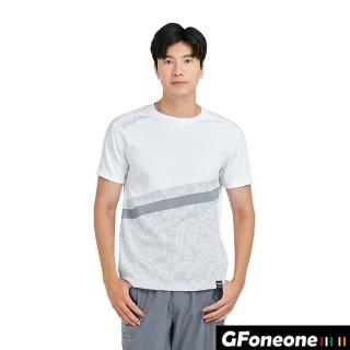 【GFoneone】台灣製造痧痧么瘦T恤 吸濕排汗-FIR能量-白色(運動T恤)