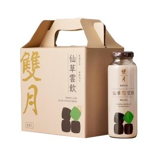 【雙月食品社】仙草雲飲禮盒240gx12瓶(6瓶/盒)