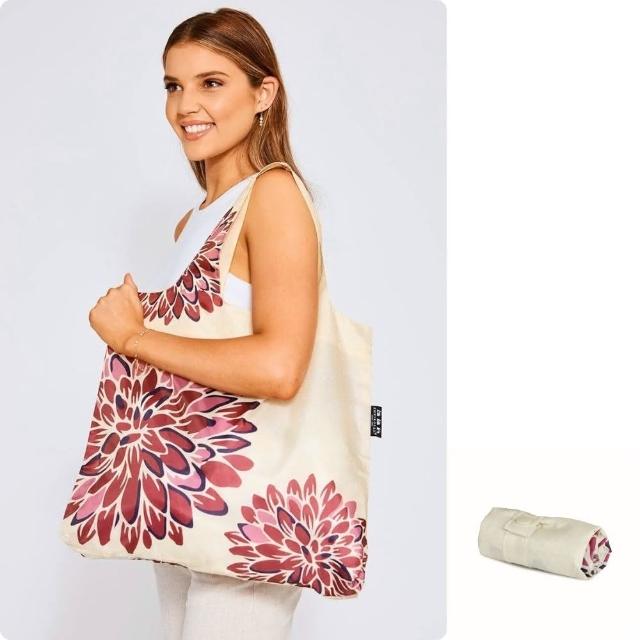 【ENVIROSAX】折疊環保購物袋─東方印象 大菊