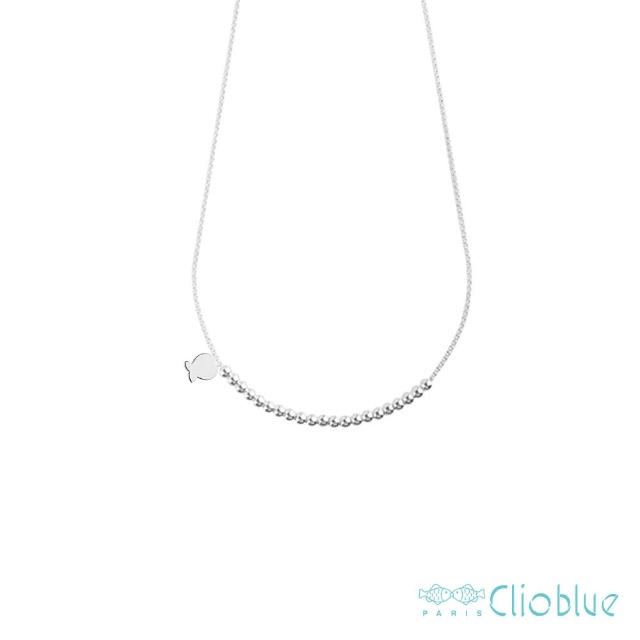 【Clio Blue】珍珠小魚項鍊(法國巴黎品牌/925純銀)