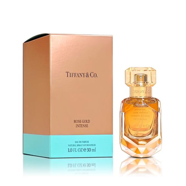【Tiffany&Co. 蒂芙尼】ROSE GOLD INTENSE 玫瑰金粹淡香精 30ML-新版(專櫃公司貨)