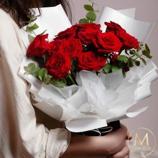 【Floral M】愛神維納斯玫瑰鮮花花束(鮮花花束/花禮/買花/送禮/玫瑰/情人節生日告白求婚)