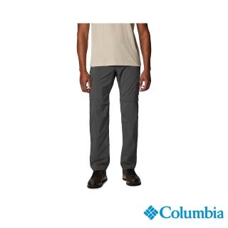 【Columbia 哥倫比亞】男款-Silver Ridge超防曬UPF50快排兩截褲-深灰色(UAE98340DY/IS)
