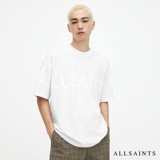 【ALLSAINTS】BIGGY 重磅純棉寬鬆短袖T恤-白 MG512Z(寬鬆版型)