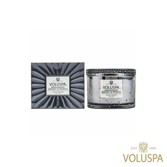 【VOLUSPA】美國Voluspa 華麗年代系列 黑檀子&桃子 香氛蠟燭 11oz